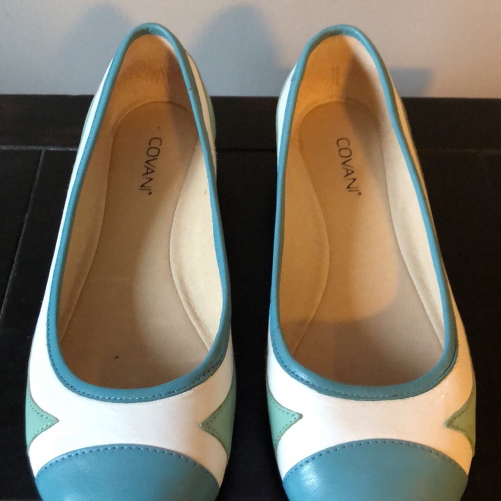 Blue summer flats - Picture 3 of 3